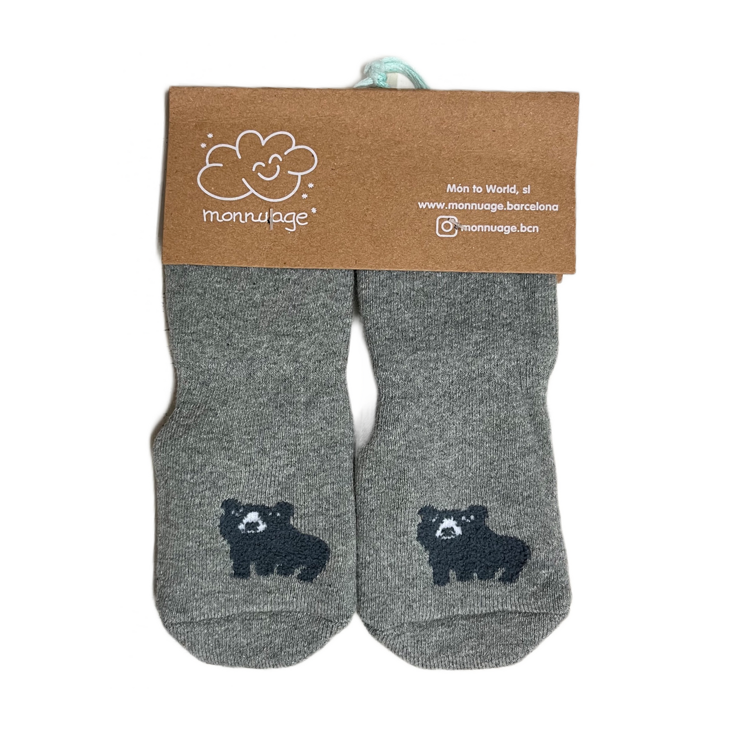 Chaussettes anti-dérapantes animaux