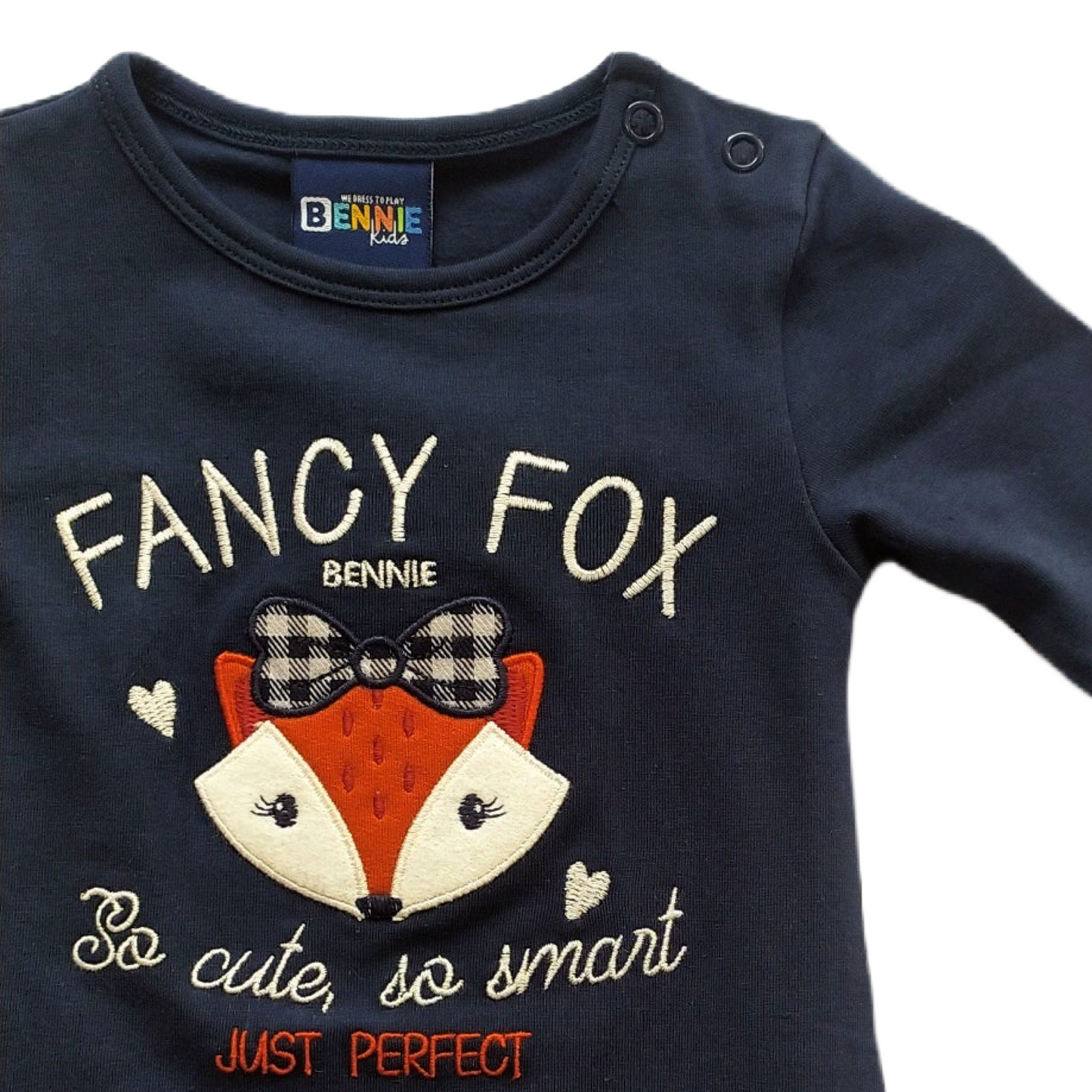 Haut manches longues Fancy Fox