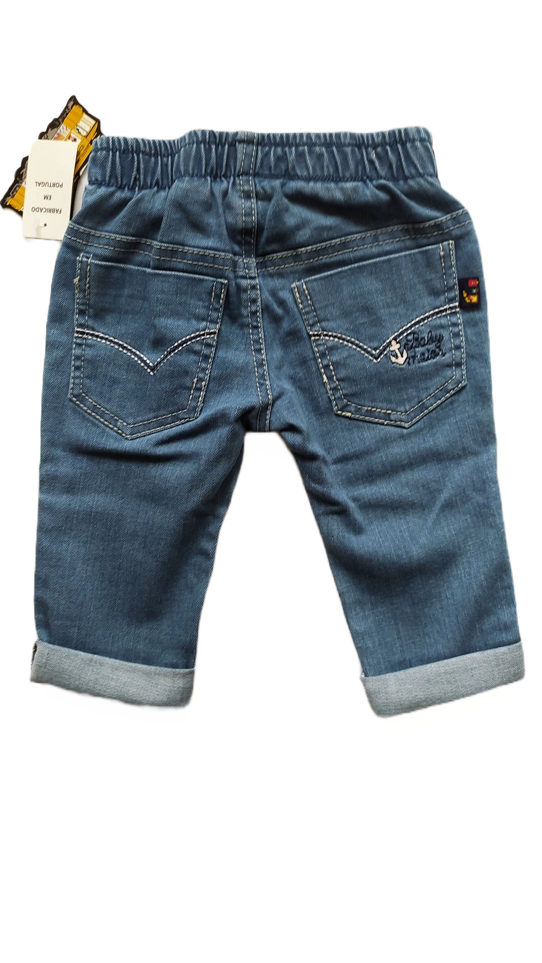 Pantalon effet jean