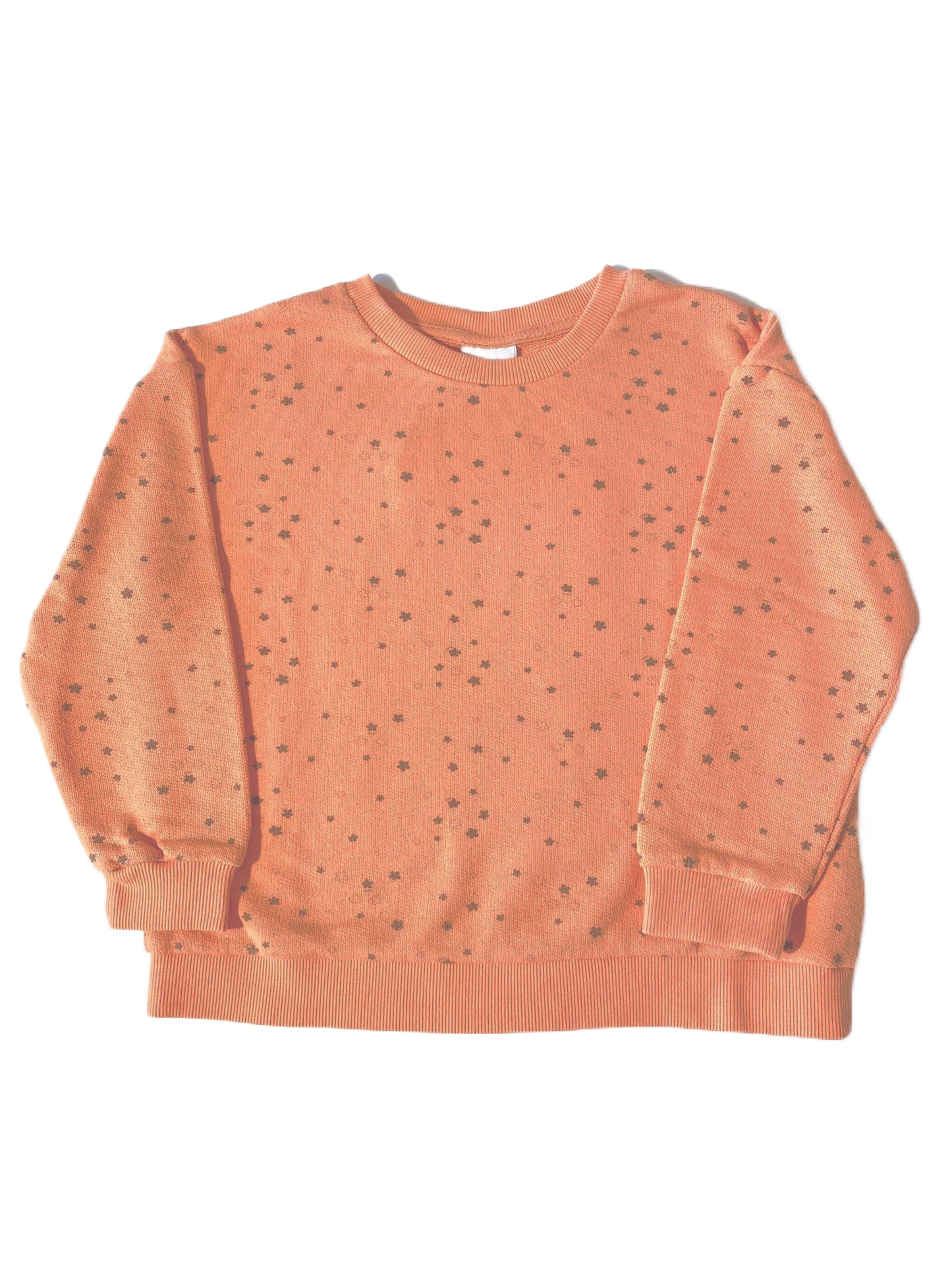 Sweat étoilé orangé