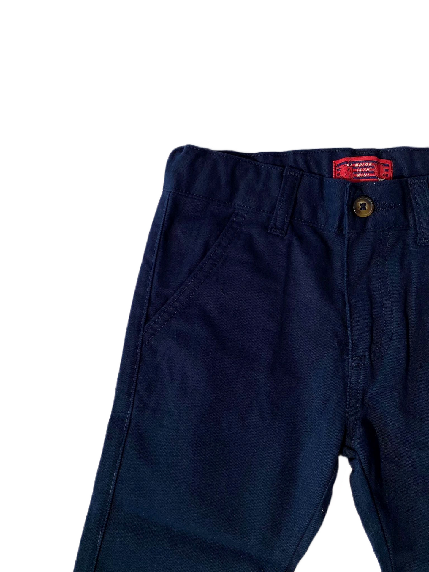 Pantalon Chino Bleu