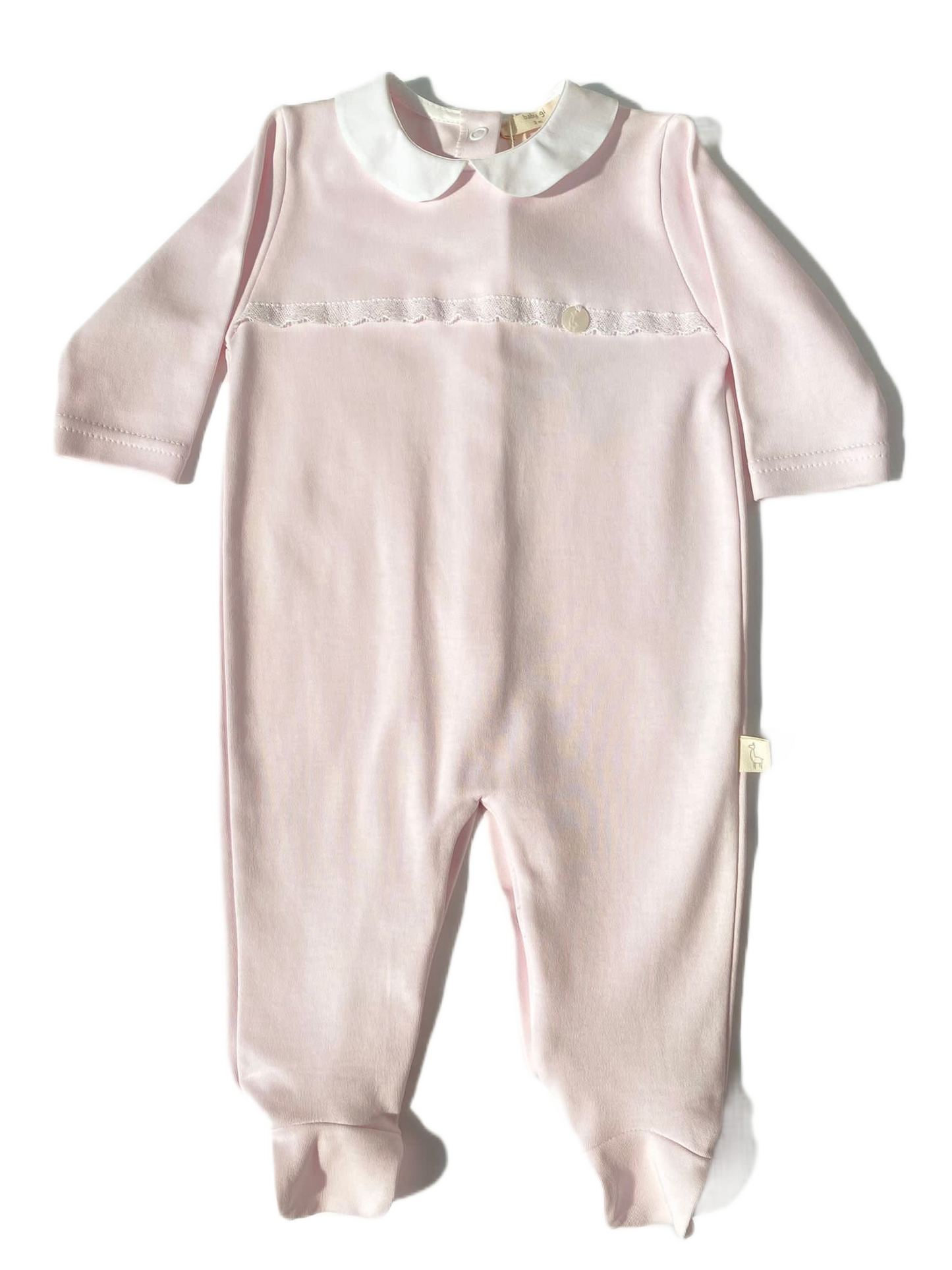 Pyjama dentelle et col