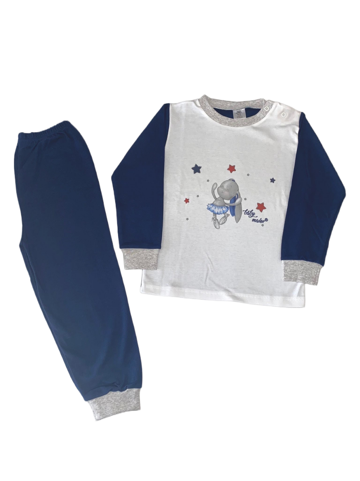 Pyjama bleu étoilé