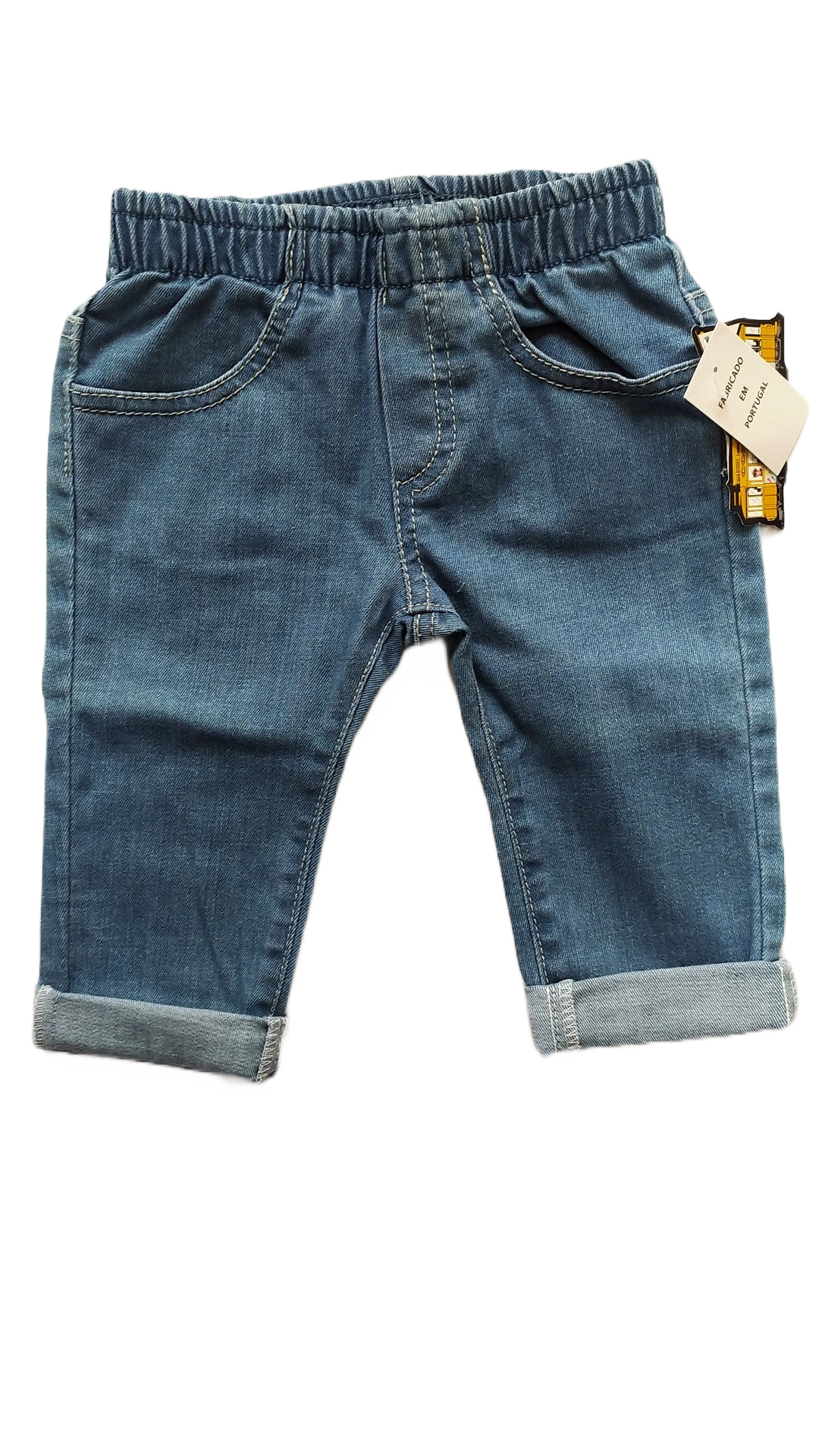 Pantalon effet jean