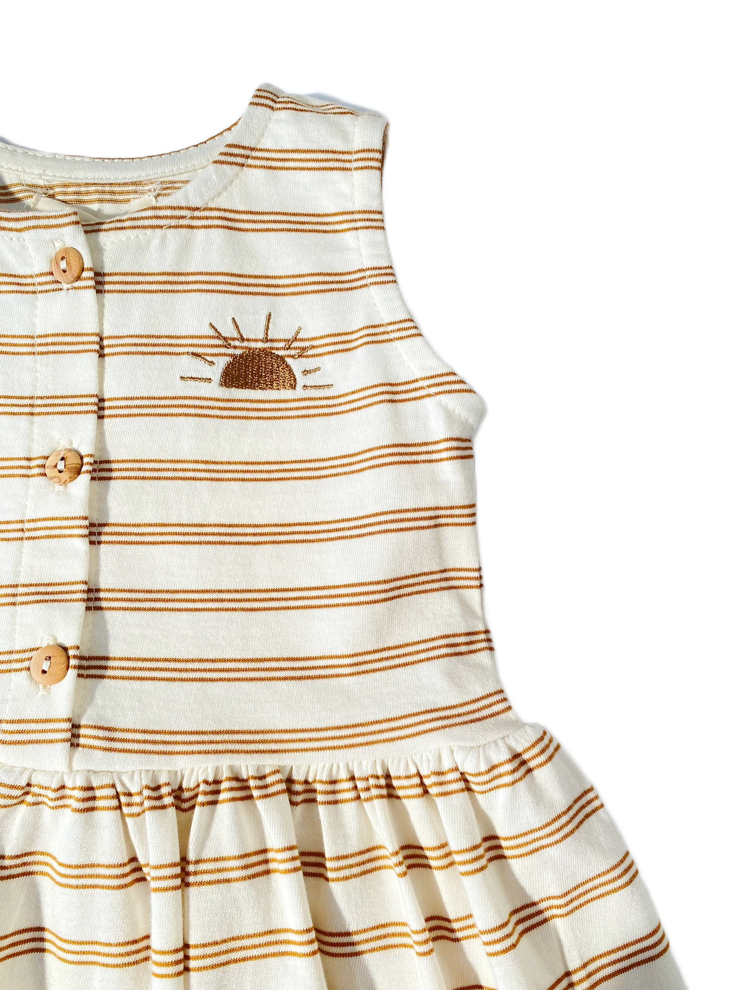 Robe rayée soleil