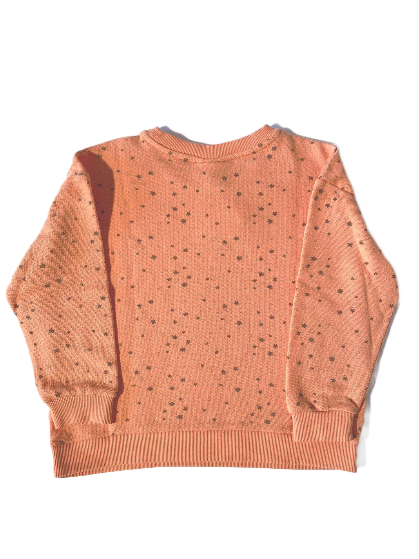 Sweat étoilé orangé