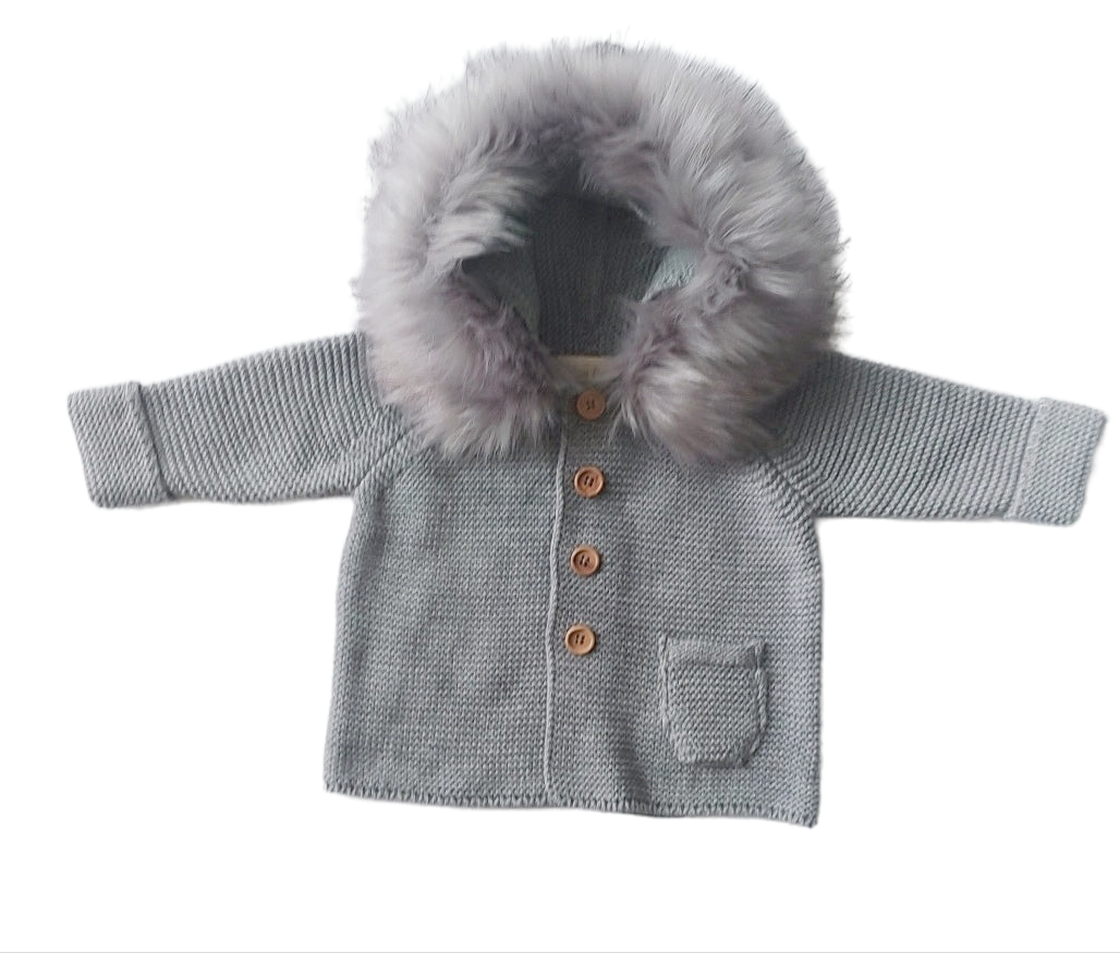 Manteau en crochet