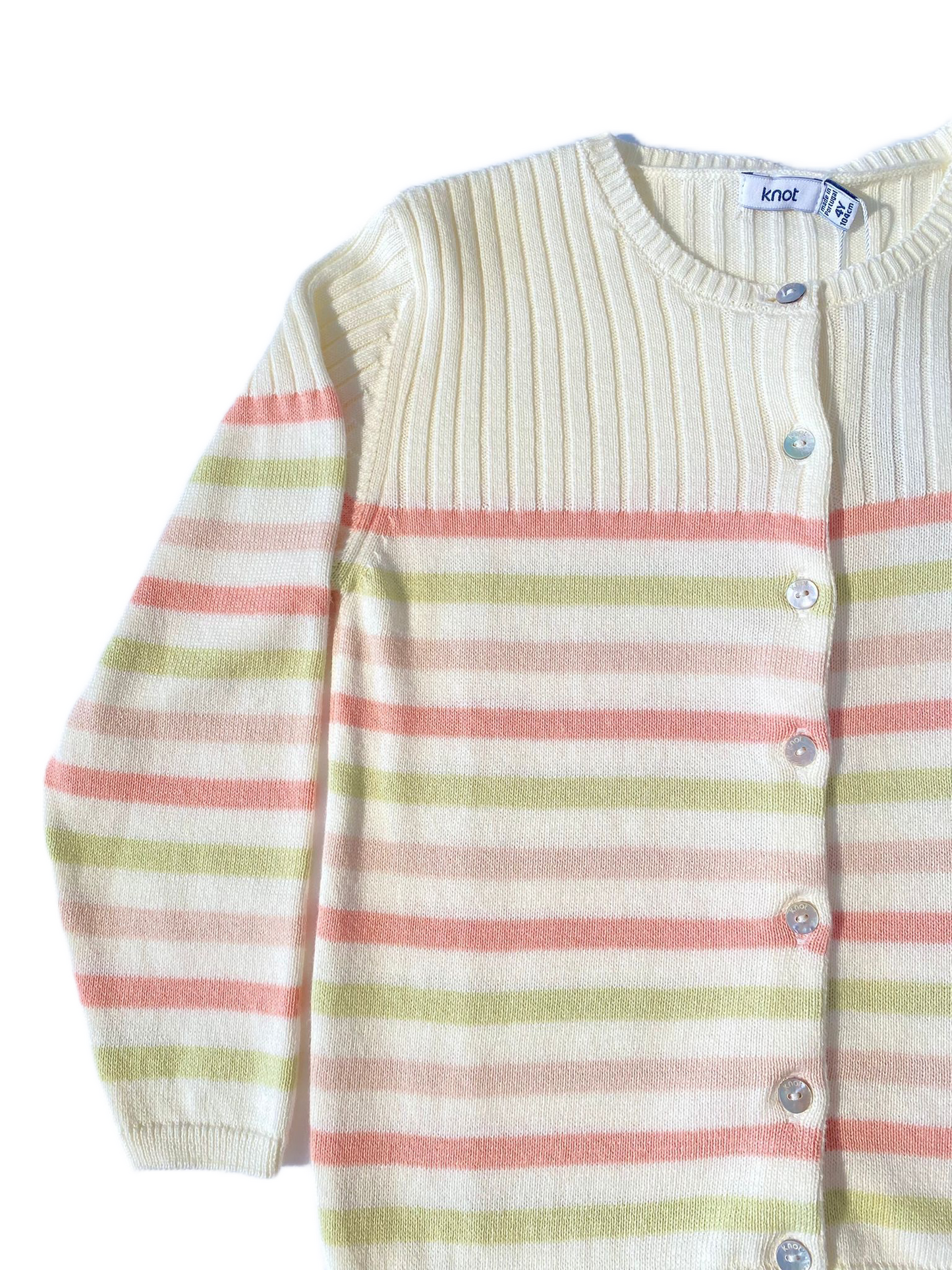 Gilet lemon à rayures