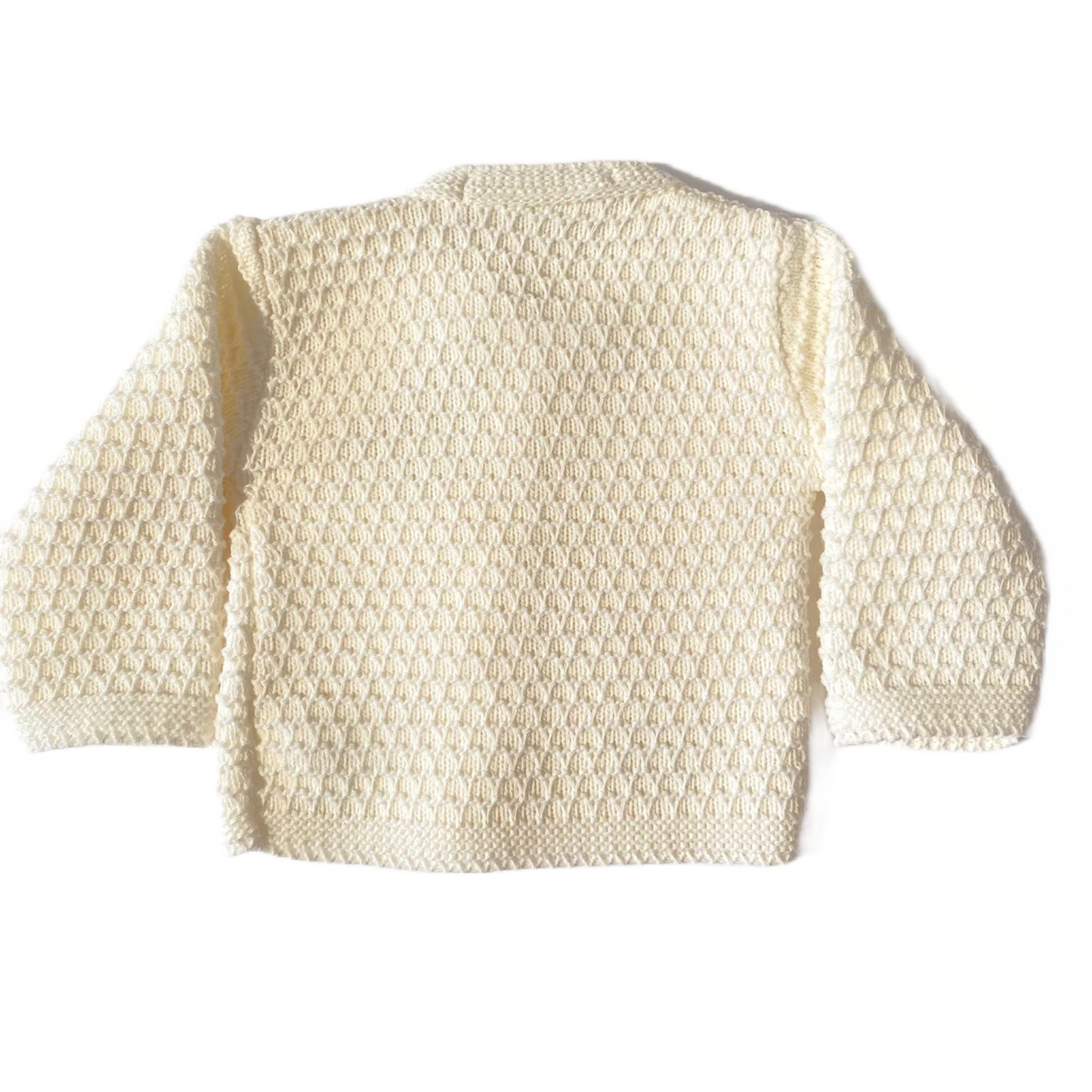 Gilet blanc nouveau-né