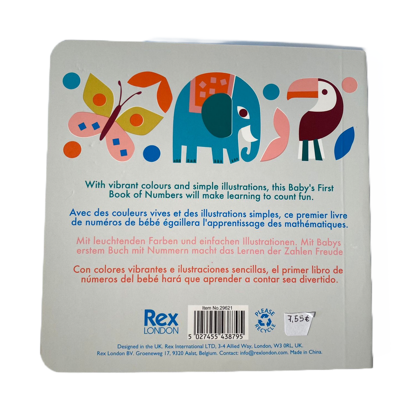 Baby Book Numbers