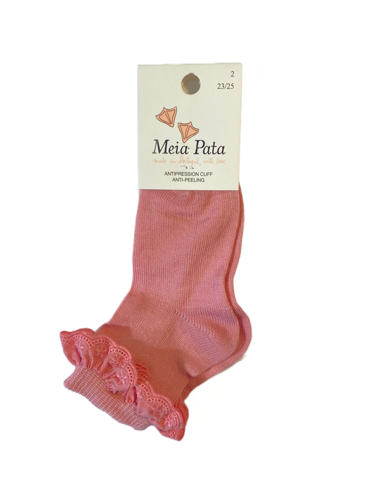 Chaussettes courtes avec dentelle