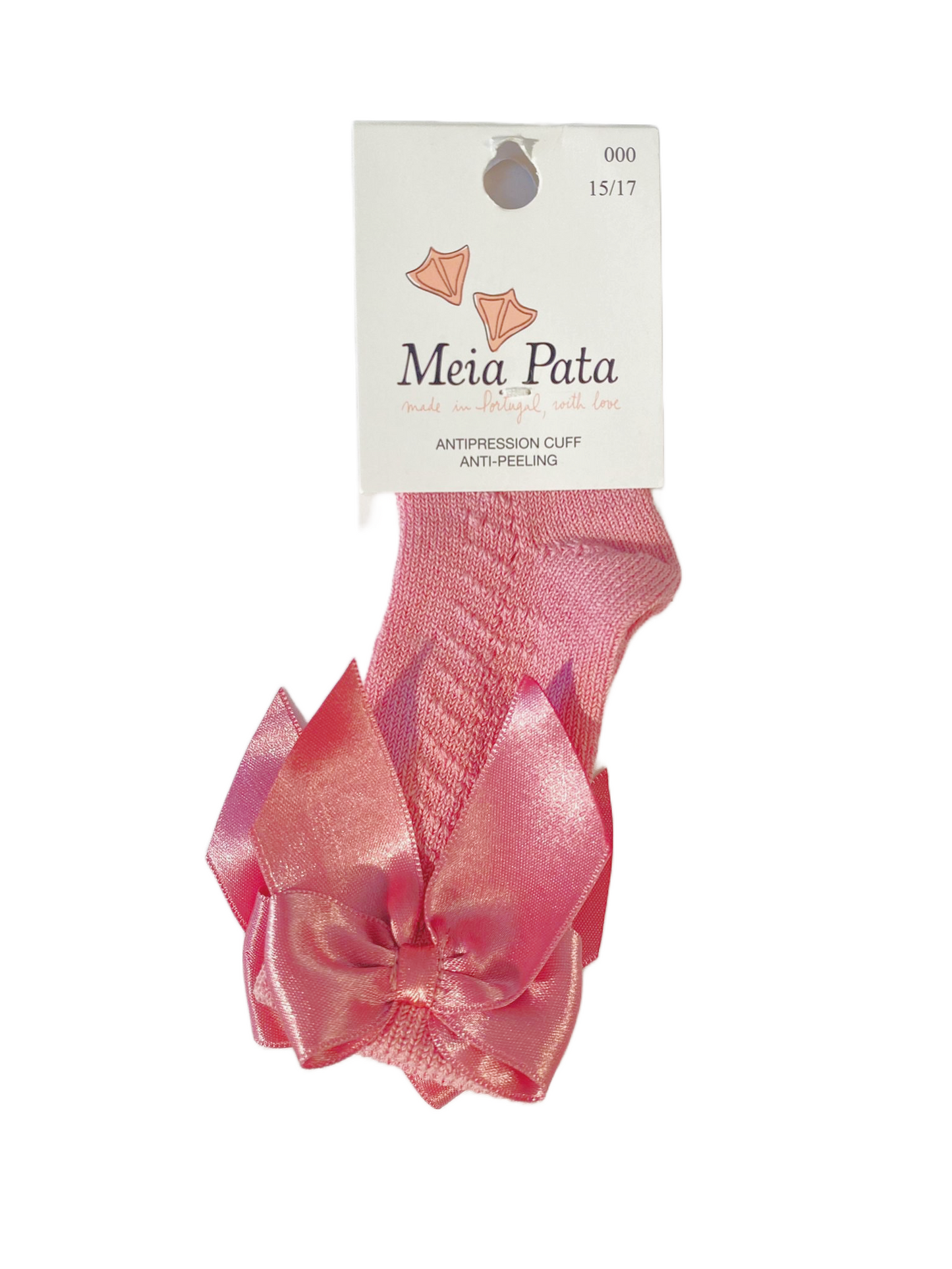Chaussettes hautes avec noeud