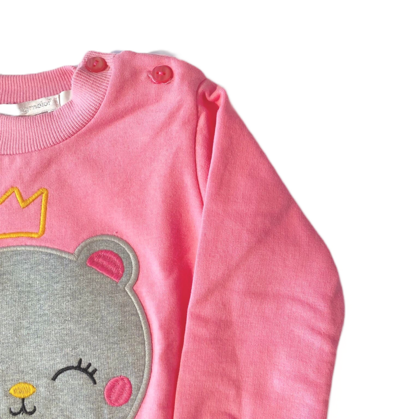 Ensemble jogging chaton couronné