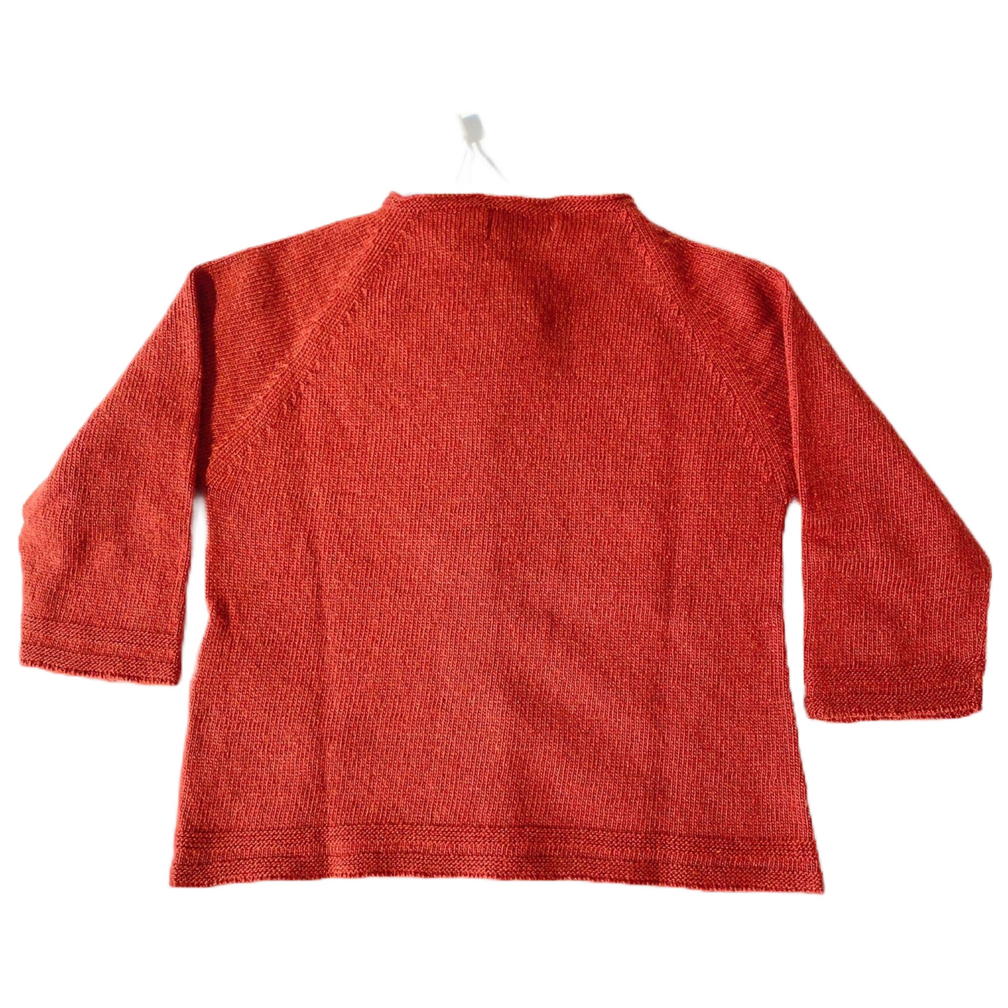 Gilet maille brique