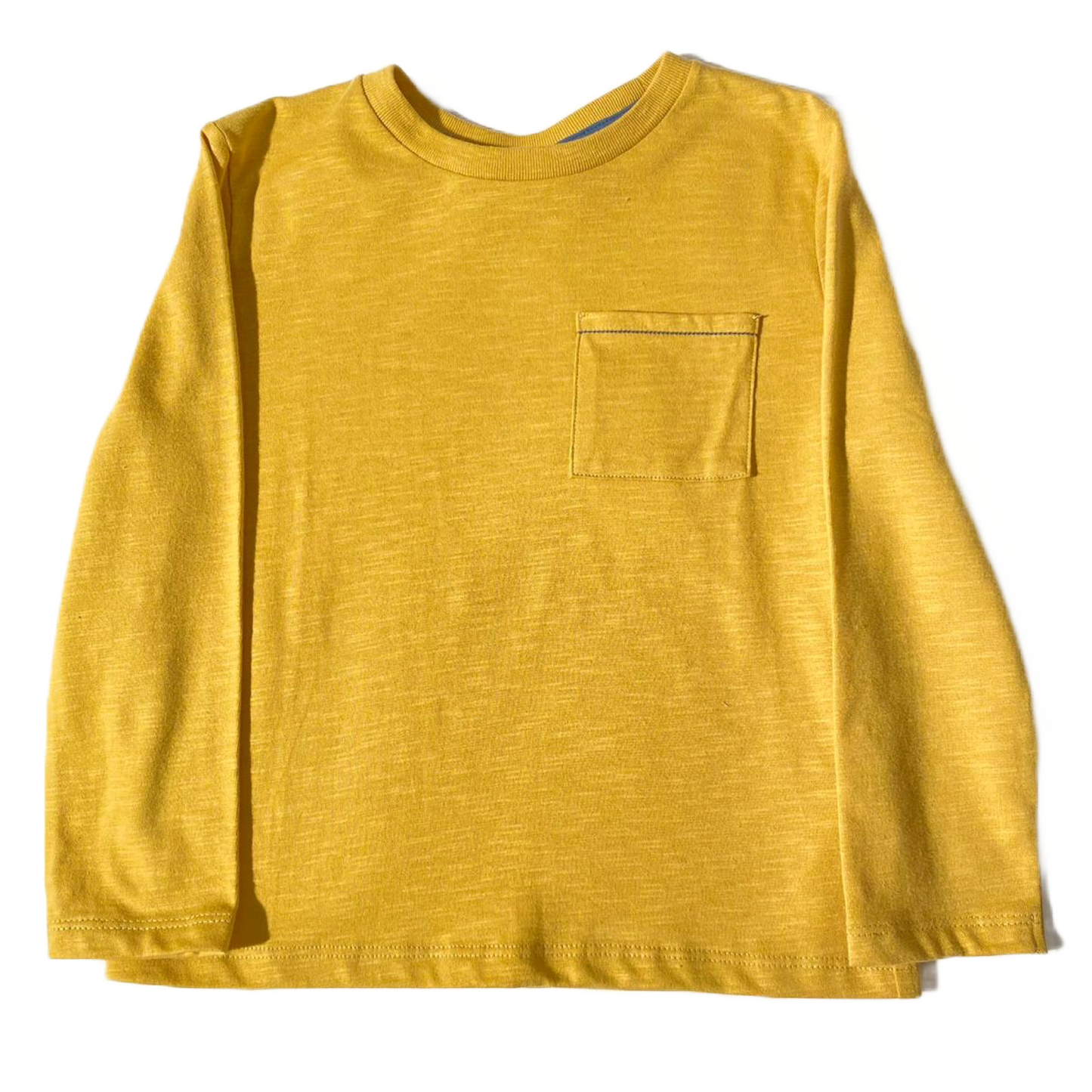 T-shirt manches longues moutarde