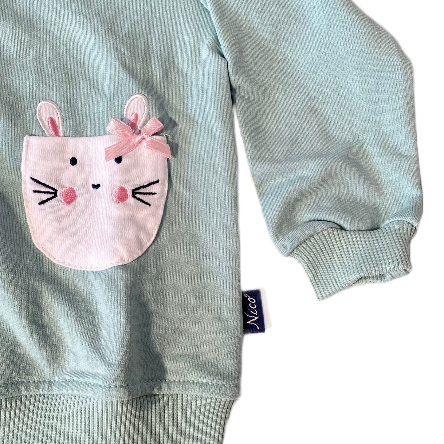 Ensemble veste à capuche chat