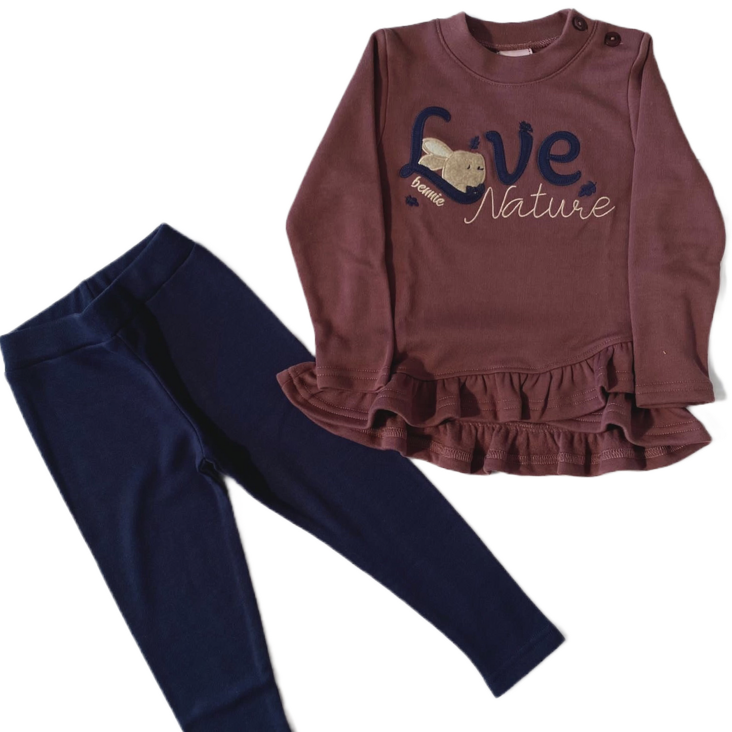 Ensemble legging Nature