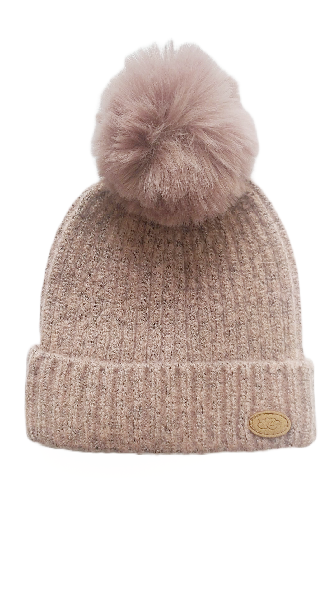 Bonnet à pompon coloré