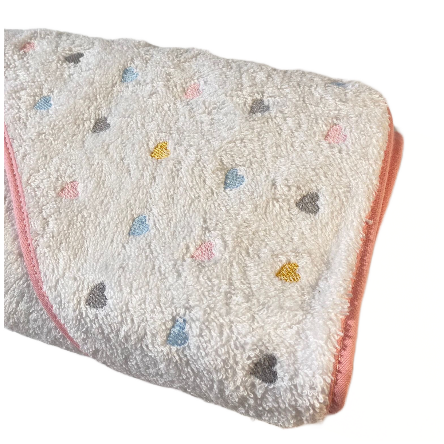 Serviette de Bain - Petits coeurs