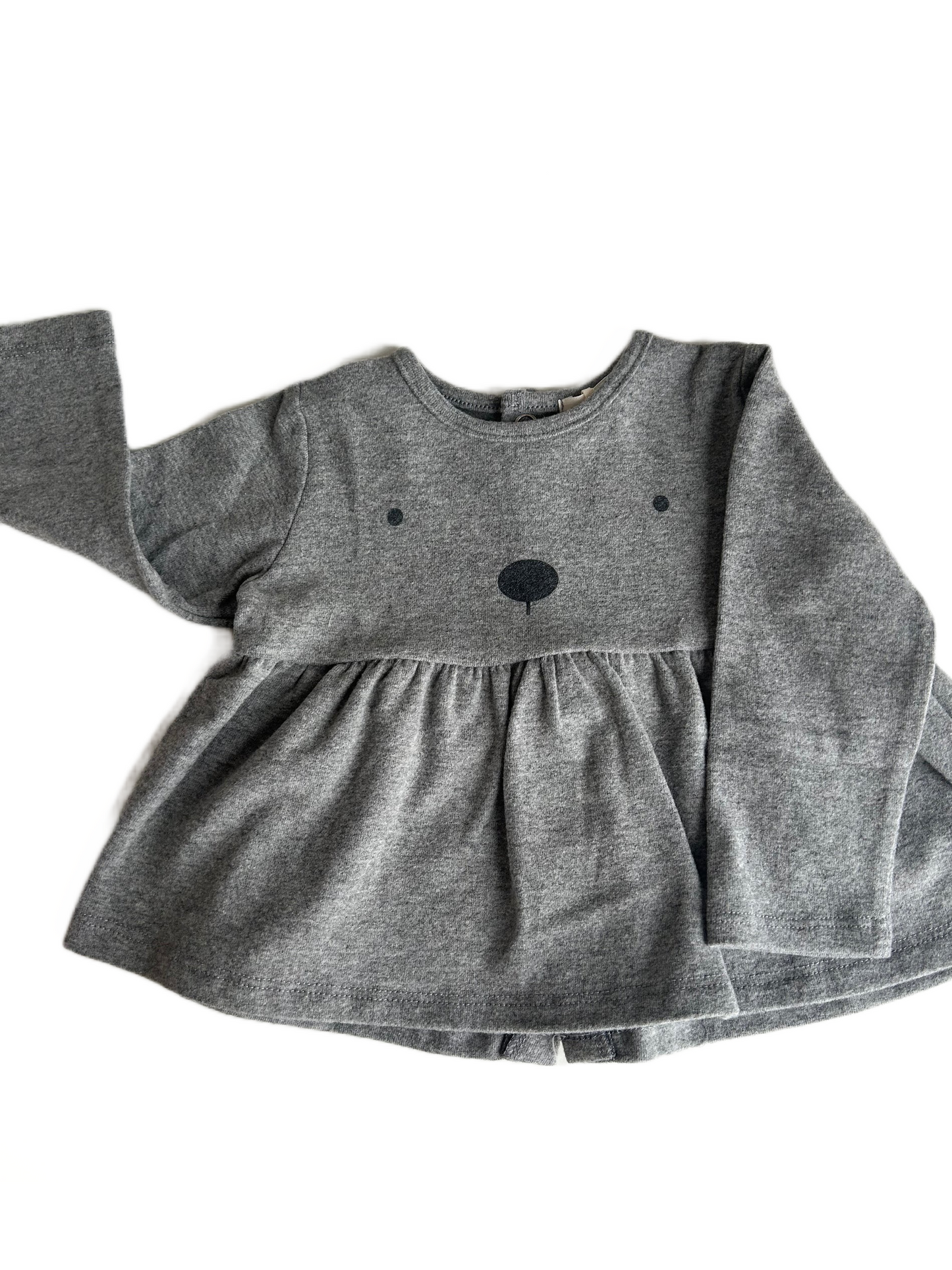 Haut manches longues cat gris