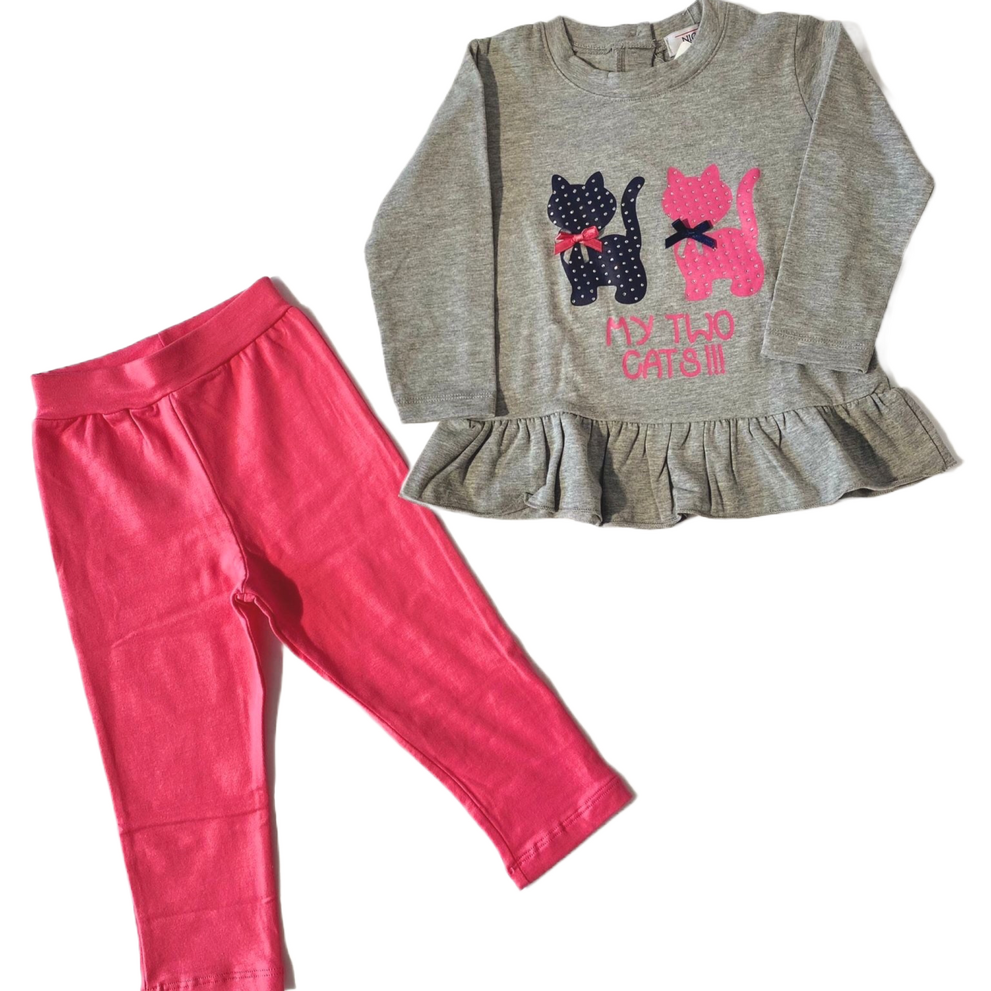 Ensemble legging Chatons