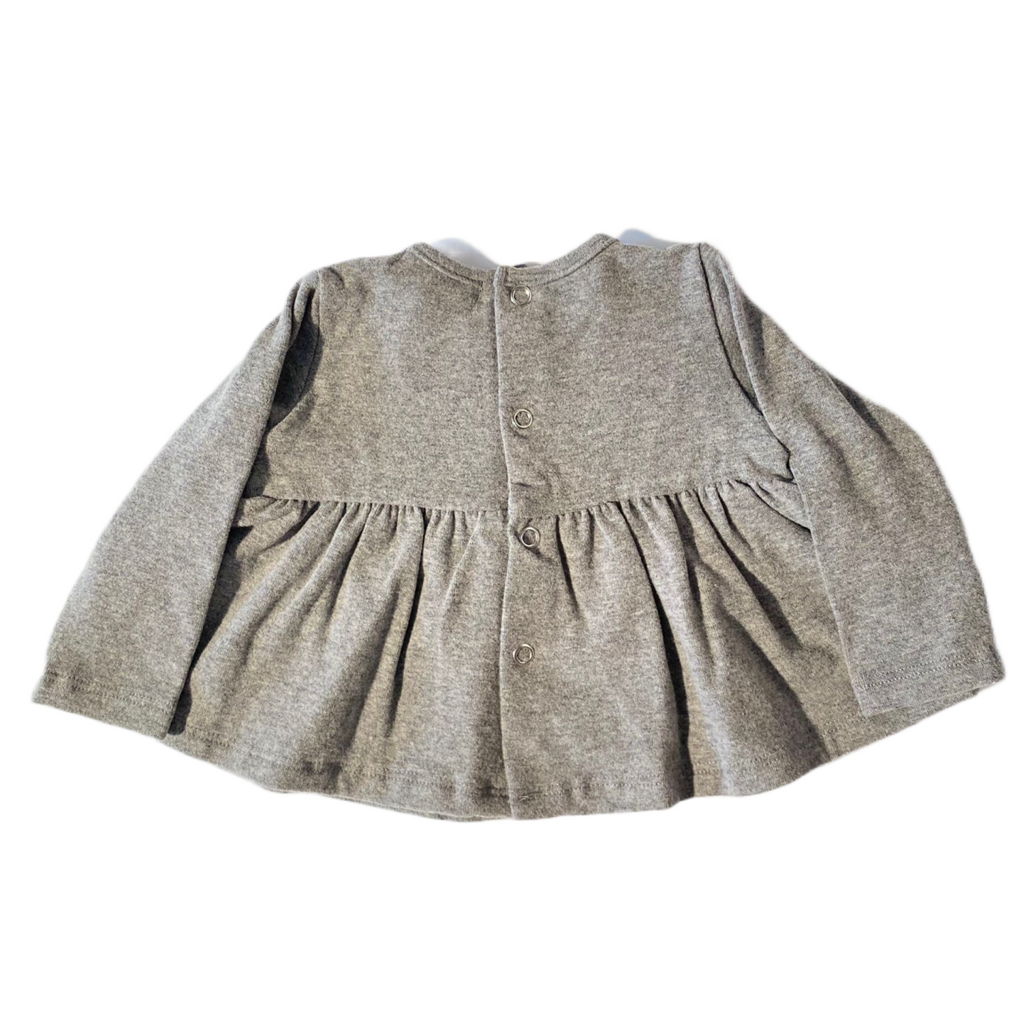 Haut manches longues cat gris