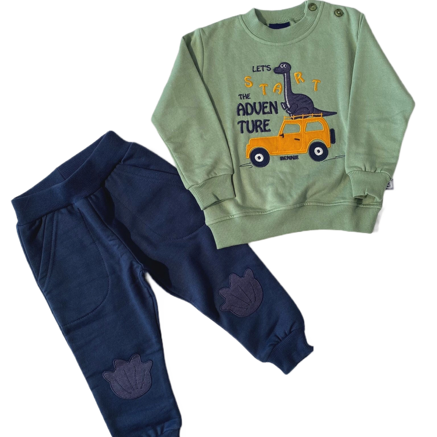 Ensemble jogging Dinosaure