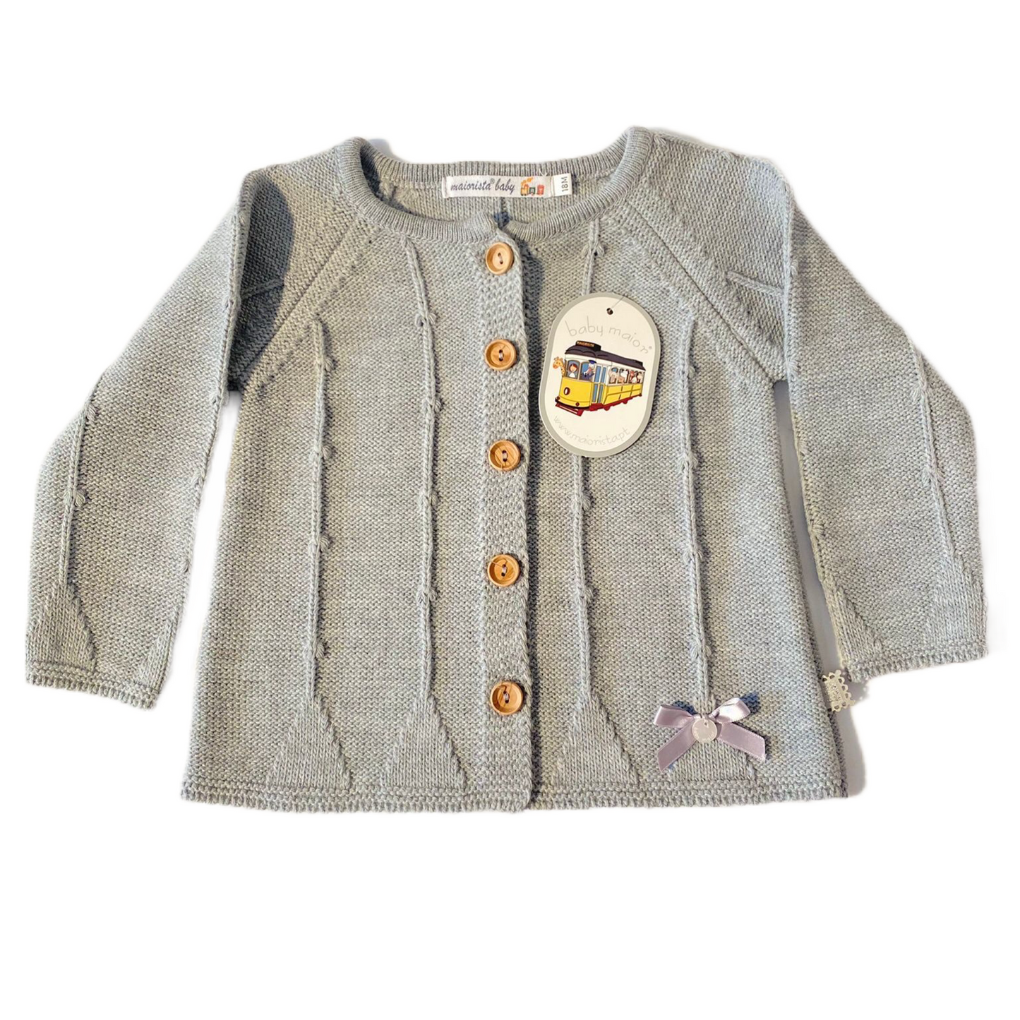 Gilet avec détails gris