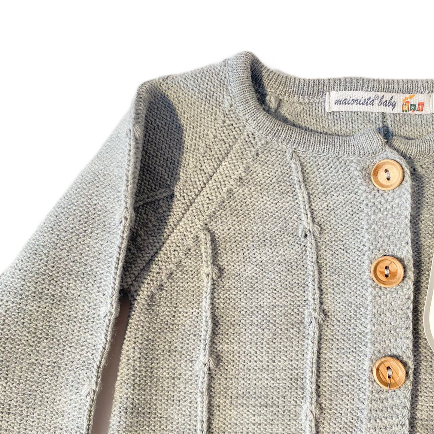 Gilet avec détails gris