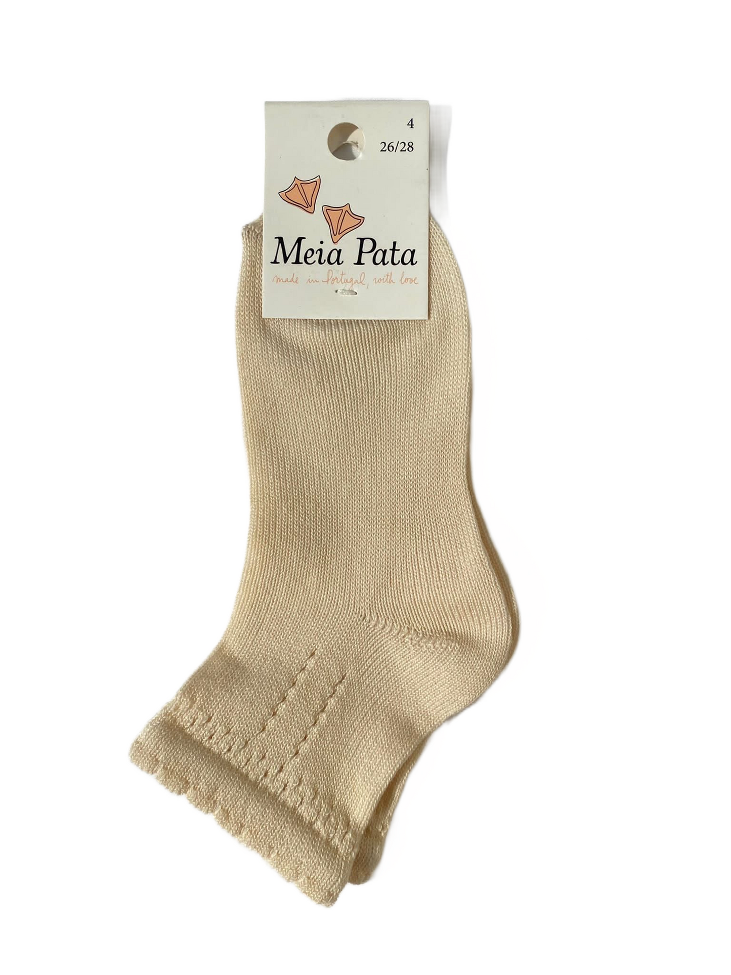 Chaussettes courtes perlées