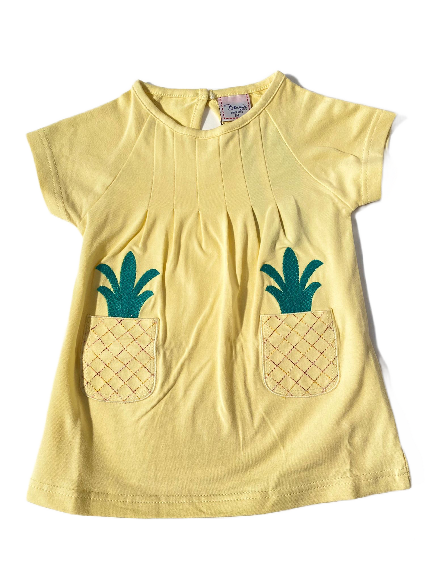 Robe pineapple jaune