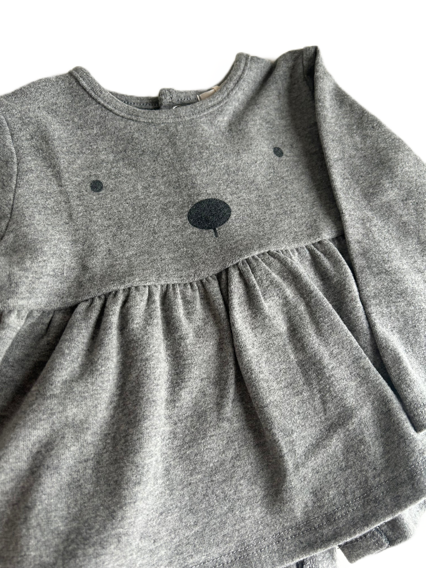Haut manches longues cat gris