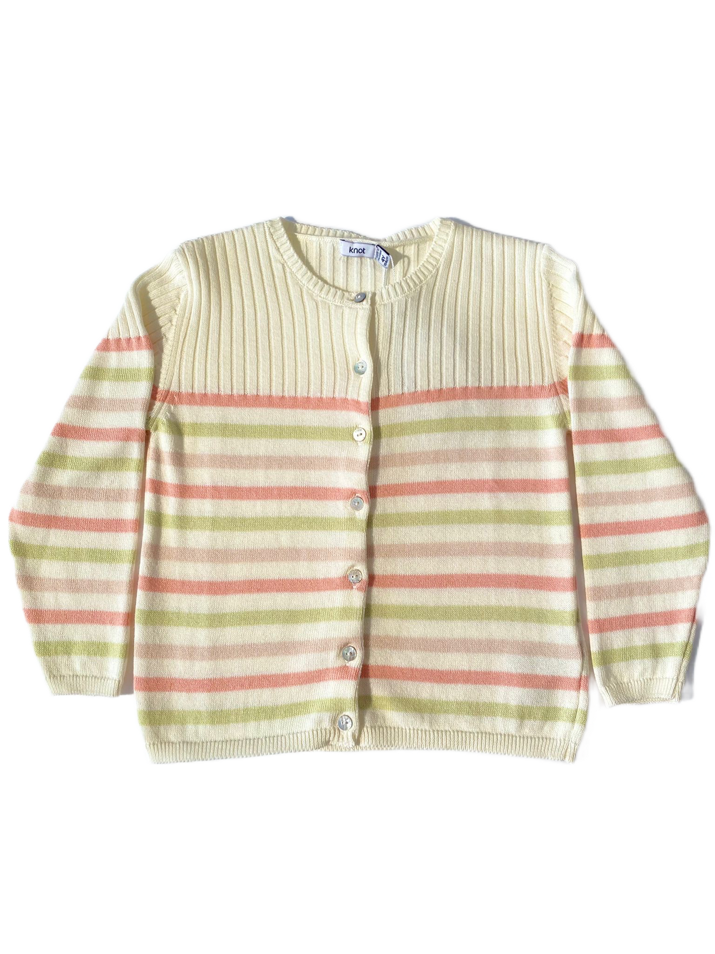 Gilet lemon à rayures
