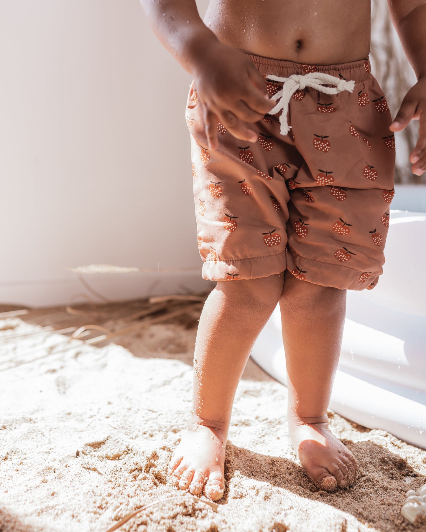 Short de bain - Pêches